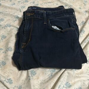 Dark Wash Old Navy Rockstar Super Skinny Jeans 12 Long